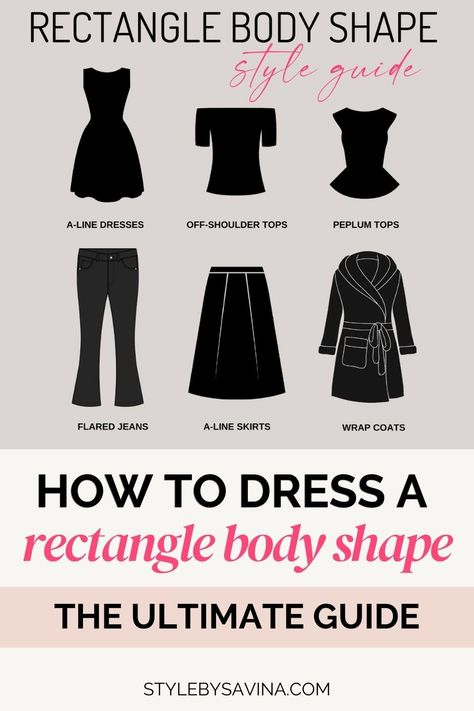 Dress Body Type, Inverted Triangle Body Shape, Rectangle Body Shape, Triangle Body Shape, Trendy Outfit Inspo, Hourglass Body Shape, Apple Body Shapes, Body Types Women, Pear Body