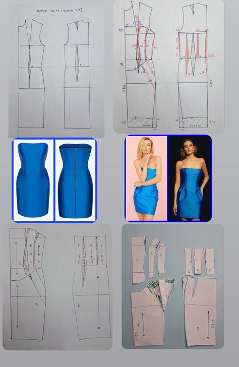 Bodycon Dress Pattern, Sewing Paterns, Embroidery Hoop Art Diy, Pattern Draping, Barbie Sewing Patterns, Bodice Pattern, Fabric Flower Tutorial, Dress Patterns Free, Sewing Essentials