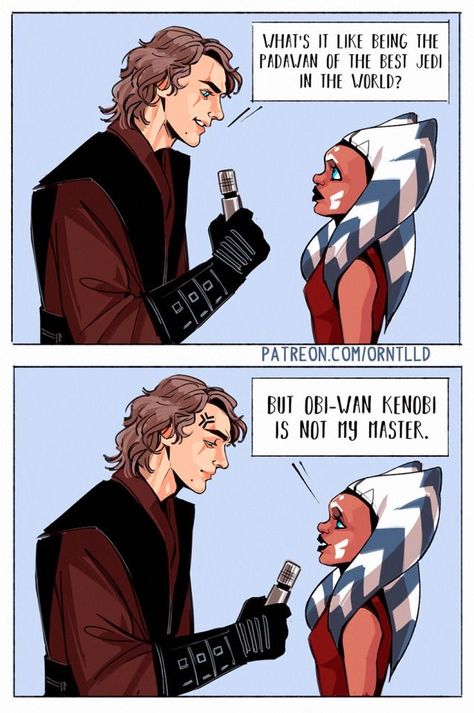 Fan Art Comics, Star Wars Meme, Anakin Vader, Star Wars Ahsoka, Star Wars Jokes, Star Wars Drawings, Star Wars Comics, Star Wars Artwork, Star Wars Fan Art