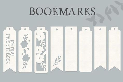 Cricut Patterns Free Printable, Book Mark Cricut, Bookmark Svg Files Free, Cricut Bookmark Ideas Cardstock, Bookmark Svg Free, Card Stock Cricut Projects, Bookmark Template Free Printables, Cricut Bookmarks Svg Free, Cardstock Crafts Cricut