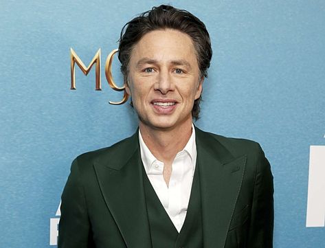 How Zach Braff Found 'Humor in Life' After Losing His Sister, Father and Best Friend Zach Braff, Patti Lupone, Craig Ferguson, In Theaters Now, A Good Person, Good Person, Morgan Freeman, Dark Brown Hair Color, New Gods