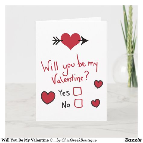 Will You Be My Valentine Card Will You Be My Valentine Poster, Valentines Cards Aesthetic, Will You Be My Valentine For Him, Will You Be My Valentine, Valentine Cards For Boyfriend, Be My Valentine Card, Valentine Drawing, Valentine Notes, Valentine Poster