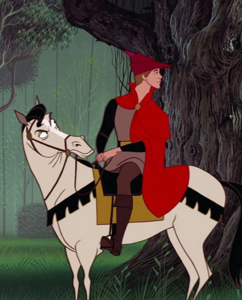 Prince Philip Disney, Sleeping Beauty Prince, Sleeping Beauty Art, Disney Horses, Sleeping Beauty 1959, Sleeping Beauty Maleficent, Prince Phillip, Disney Princes, Walt Disney Animation