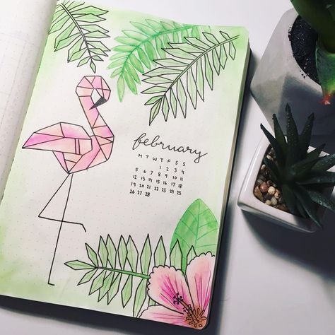 I’m so excited for my flamingo-theme 😍🌺 #bujo #bujolayout #bujosetup #bujosweden #bujospread #bujojunkies #bujocommunity #bujoideas #bujoinspo #bujoinspiration #bulletjournal #bulletjournallove #bulletjournaling #bulletjournalcommunity #bulletjournalideas #bulletjournalinspo #bulletjournalinspiration #bulletjournaltracker #bulletjournalcommunity #planner #plannerd #plannernerd #plannerdecor #plannercommunity #coverpage #bujocoverpage #bulletjournalcoverpage #february #februarybujo #februarybul Bullet Journal Numbers, February Bullet Journal, Bullet Journal Month, Bullet Journal Monthly Spread, January Bullet Journal, Bullet Journal Page, Bullet Journal 2020, Bullet Journal Spreads, Bullet Journal Cover Page