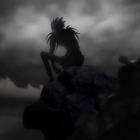 #LightYagami #Ryuk #DeathNote #L #Anime #Icon #Dark #Wallpaper #Shinigami Heart Eater, Deathnote Ryuk, Hard Photo, Creepy Core, Dreamcore Weirdcore, Cover Art Design, Anime Shadow, Anime Wall Art, Fade To Black