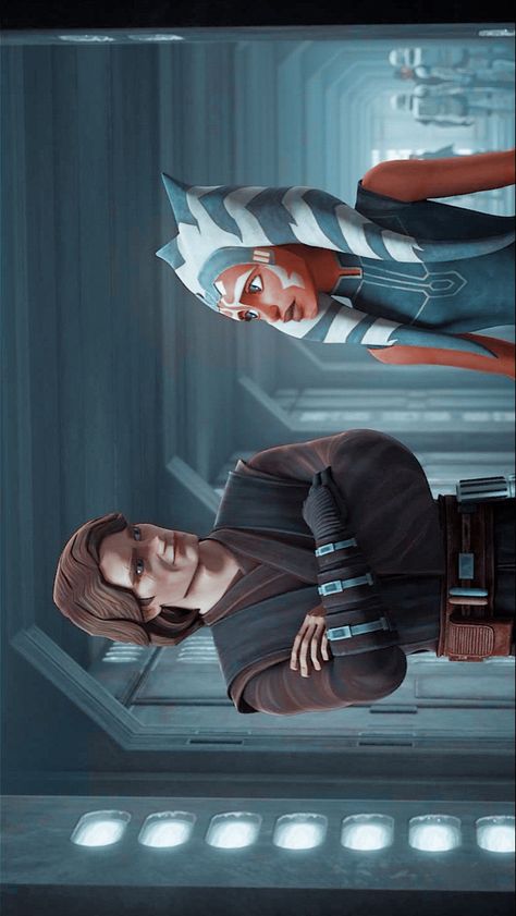 Star Wars The Clone Wars Wallpaper, The Clone Wars Aesthetic, Ahsoka Tano Wallpaper, Clone Wars Wallpaper, Ahsoka Anakin, Anakin And Ahsoka, Clone Wars Ahsoka, Ashoka Tano, Star Wars Background