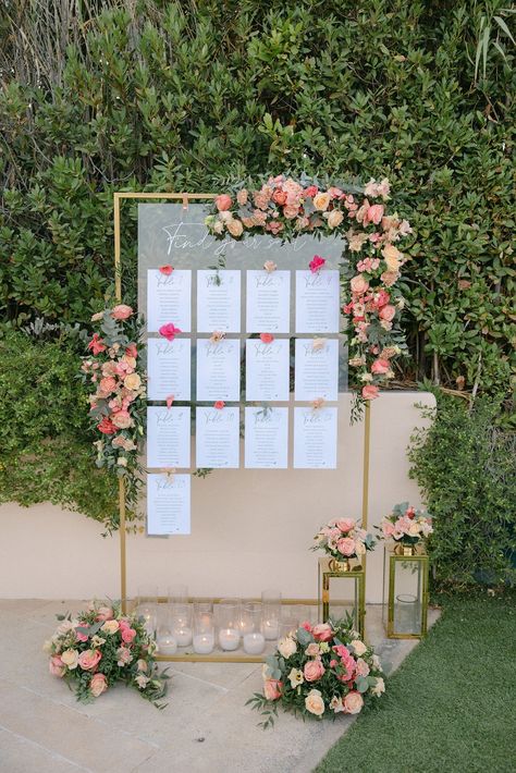 Elegant Floral Wedding Seating Chart Seating Chart Wedding Colorful, Funny Seating Chart Wedding, Seating Chart Wedding Floral, Wedding Inspo Seating Chart, Wedding Sign And Seating Chart, Wildflower Seating Chart Wedding, Wedding Seating Chart Flowers, Colorful Seating Chart Wedding, Colorful Wedding Seating Chart