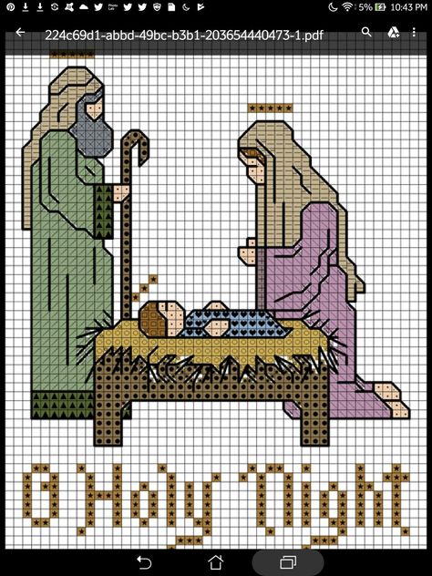 Nativity Cross Stitch, Hammock Diy, Christian Cross Stitch Patterns, Christmas Cross Stitch Patterns Free, Christian Cross Stitch, Cross Stitch Freebies, Holiday Cross Stitch, Xmas Cross Stitch, Winter Cross Stitch