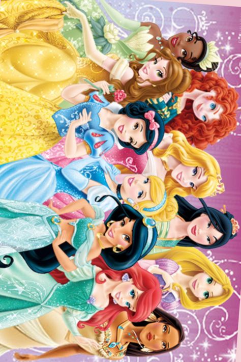 All Disney Princesses Together Wallpaper, All Disney Princess Images, Princesas Disney Wallpaper, Disney Princesses Wallpaper, Iphone Wallpaper Love, Disney Princess Background, Wallpapers Iphone Aesthetic, Original Disney Princesses, Iphone Wallpaper Black