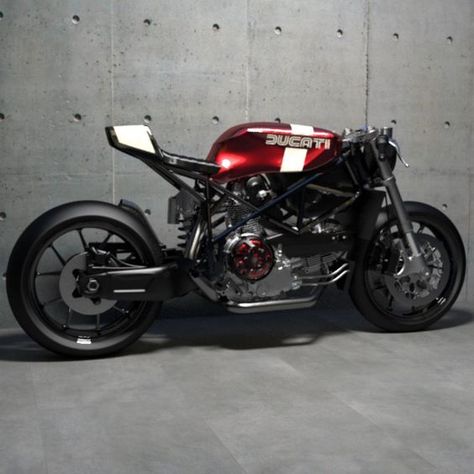 Ducati 999, Ducati 749, Cb 450, Retro Bikes, Ducati Cafe Racer, Cafe Racer Moto, Moto Scrambler, Мотоциклы Cafe Racers, Cafe Bike