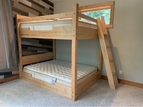 Luxury Bunk Bed, Custom Bunk Bed, Queen Loft Beds, Adult Bunk Beds, Custom Bunk Beds, Queen Bunk Beds, Modern Bunk Beds, Bunk Rooms, Custom Headboard