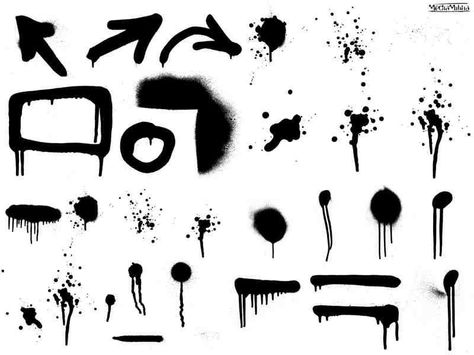 spray paint examples Spray Paint Font, Dripping Paint Art, Black And White Graffiti, Paint Font, Paint Vector, Graphic Design Images, Graffiti Doodles, Graffiti Font, Spray Paint Art