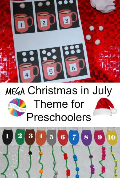 MEGA Christmas in JULY Theme for Preschool! Christmas Teaching, Beyond Borders, Tropical Christmas, Christmas Activities For Kids, Can Diy, Preschool Christmas, Preschool Themes, Christmas Classroom, July Crafts