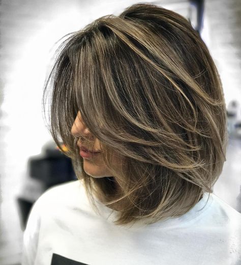 Short Layered Haircuts Shoulder Length, Elegant Haircuts, Haircuts Shoulder Length, Layered Haircuts Shoulder Length, Shoulder Length Haircuts, Oval Face Haircuts, Medium Short Hair, Short Layered, Haircuts For Curly Hair