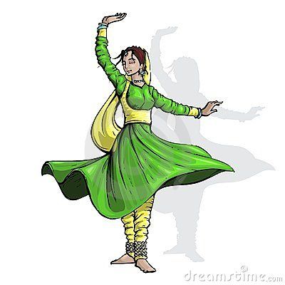 India Dancer Stock Photos, Images, & Pictures – (4,547 Images) - Page 7 Indian Classical Dancer, Dancer Drawing, Kathak Dance, Dance Of India, Indian Illustration, Dancing Drawings, Indian Classical Dance, Dance Paintings, Art Village