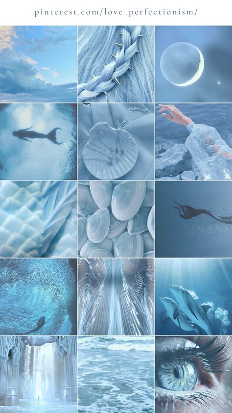 Mermaid Arctic Mermaid Aesthetic, Mermaid Core Room, Mermaid Mood Board, Mermaid Moodboard, Sirius Starseed, Arctic Mermaid, Fantasy Moodboard, Mermaid Palette, Winter Mermaid