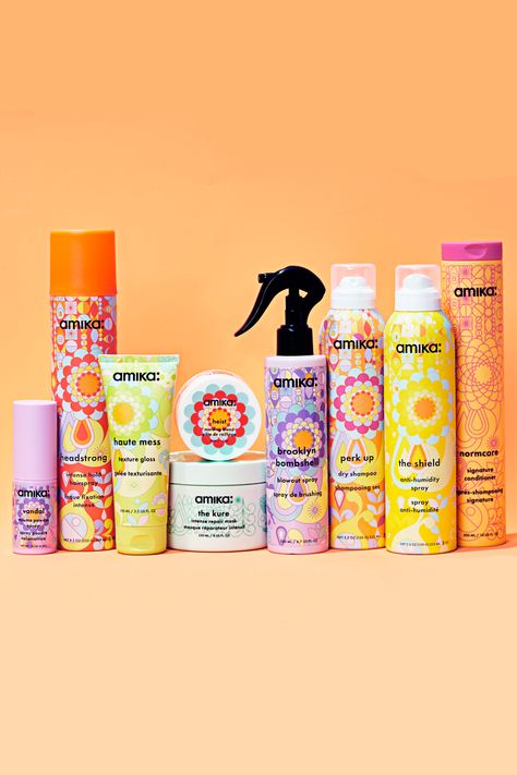 Amika Amika Hair Products Aesthetic, Hair Product Packaging, Hair Products Aesthetic, Amika Products, Good Hair Products, Amika Hair, Amika Hair Products, Stop Hair Breakage, Good Shampoo And Conditioner