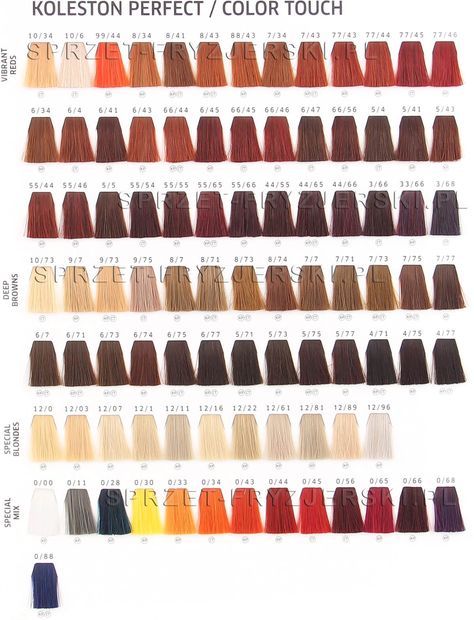 Wella Colour Touch, Colour Touch Wella, Wella Color, Dyed Hair, Dye, Hair, Beauty, Color