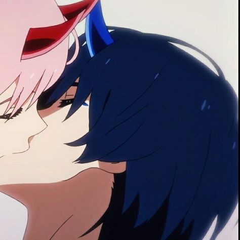 Matching Pfp Zero Two, Pfp Zero Two, Anime Matching Pfp, Funny Stickman, Best Romance Anime, Romantic Anime Couples, Anime Couple, Zero Two, Darling In The Franxx