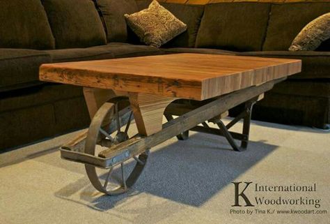 Love Lane Coffee Table, Rustic Diy Projects, Reclaimed Furniture, Diy Coffee Table, Metal Furniture, Repurposed Furniture, Industrial Furniture, Pallet Furniture, Rustic Furniture