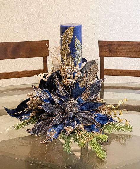 Round table christmas centerpieces