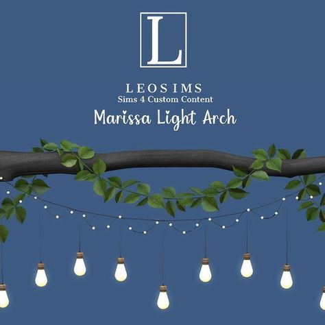 Leosims on Instagram: "At patreon.com/leosims #sims4 #sims4cc #ts4 #ts4cc #simstagram #leosims #thesims4 #outdoors #sims #simscc #design #arch #art #instagram #inspiration #gaming#fairy #fairylights" Sims 4 Cc Outside Lights, Sims 4 Cc Garden Clutter, Nature Cc Sims 4, Sims 4 Outdoor Lights, Fairy Lights Sims 4, String Lights Sims 4 Cc, Sims 4 Cc Hanging Lights, Sims 4 Fairy Lights Cc Patreon, Leosims Sims 4