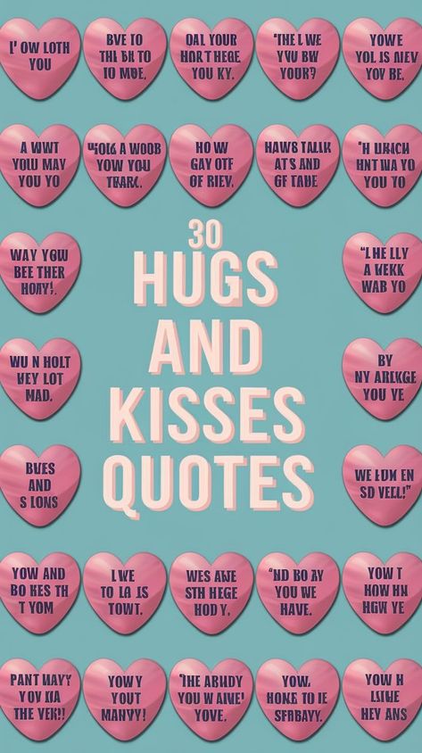 30 Hugs and Kisses Quotes for Long-Distance Relationships Quotes About Hugs, Kisses Quotes, Hugs And Kisses Quotes, 30 Quotes, Kissing Quotes, Distance Relationships, The Spark, The Promise, Long Distance Relationship