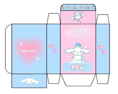 Cinnamoroll Happy Birthday, Squishy Template, Sanrio Heart, Printable Paper Toys Templates, Papercraft Templates Printables, Paper Toy Printable, Box Template Printable, Diy Hello Kitty, Crafts To Do When Your Bored