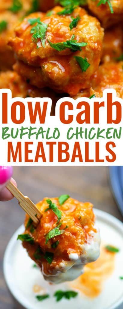 Low Carb Quick Dinner, Low Carb Buffalo Chicken, Keto Apps, Buffalo Meatballs, Spicy Meatball, Baked Chicken Meatballs, Buffalo Chicken Meatballs, Meatball Bake, Keto Diets