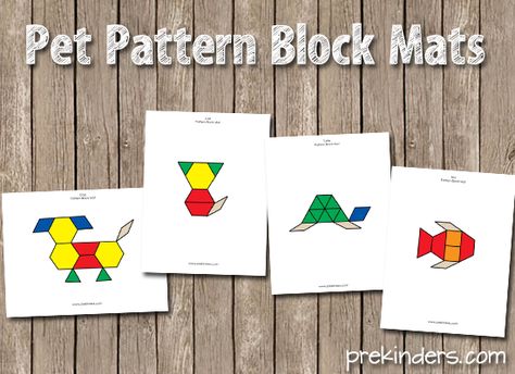 Pets Theme Preschool Pets Unit, Preschool Theme Ideas, Pattern Block Mats, Pet Activities, Ideas For Learning, Pet Pattern, Pets Preschool Theme, Preschool Units, List Of Books