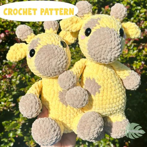 Crochet giraffe pattern