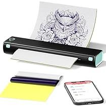 Tattoo Stencil, Transfer Paper, Printer, Smartphone