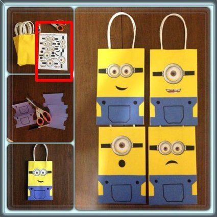 Minion Party Bags, Minion Party Theme, Minions Birthday Theme, Birthday Party Goodie Bags, Diy Minions, Minion Theme, Minion Birthday Party, Birthday Party Decorations Diy, Minion Birthday