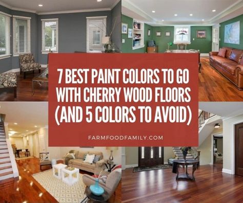 Gold Paint Colors, Wood Floor Colors, Brazilian Cherry Floors, Cherry Wood Furniture, Cherry Wood Floors, Light Green Walls, Cherry Floors, Cherry Furniture, Dining Room Paint Colors