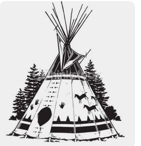 Native American Tipi Art, Teepee Designs Native American, Native American Teepee Art, Teepee Drawing Native American, American Indian Art Drawing, Native American Art Drawings, Native American Drawings, Teepee Art, Native American Tattoo Designs