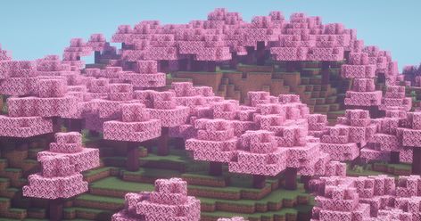 Minecraft Texture Pack, Sakura Trees, Minecraft Wallpaper, Sakura Tree, Birch Trees, Minecraft 1, Texture Packs, Birch Tree, Color Themes