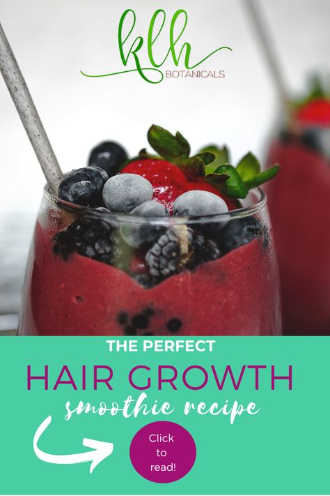 Hair Growth Smoothie, Hair Growth Smoothie Recipes, For Fast Hair Growth, Hair Smoothie, For Healthy Hair Growth, Natural Hair Growth Remedies, Fast Hair Growth, Hair Growth Foods, Natural Hair Growth Tips