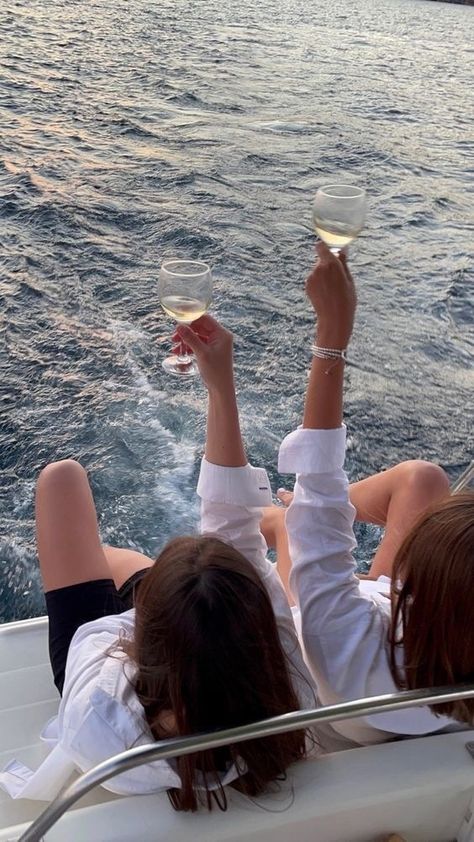 On A Boat, Wine, Water