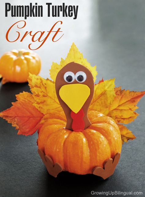 Thanksgiving Gourds Decorating Ideas, Thanksgiving Tables, Diy Pumpkins Crafts, Senior Crafts, Thanksgiving Crafts For Toddlers, Fun Thanksgiving Crafts, Turkey Handprint, Thanksgiving Turkey Craft, Easy Thanksgiving Crafts