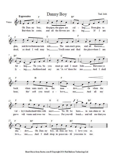 Sheet Music For Guitar, Music For Guitar, Piano Chords Chart, Trumpet Sheet Music, Hymn Sheet Music, Hymn Music, Saxophone Sheet Music, Danny Boy, Christian Song Lyrics