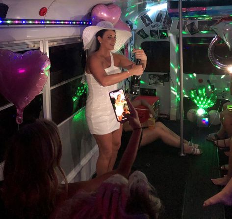 Bachelorette Party Bus Ideas, Party Bus Games, Party Bus Outfit, Bus Outfit, Bachelorette Party Bus, Scottsdale Bachelorette Party, Scottsdale Bachelorette, Bus Games, Hens Party