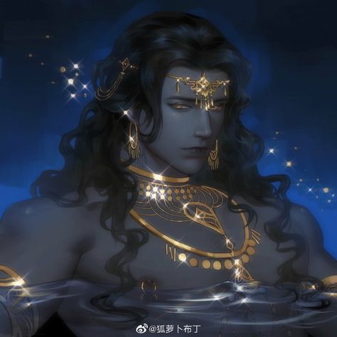 Vedic Art, Hinduism Art, Fantasy Male, Mythology Art, God Art, Arte Fantasy, Ethereal Art, God Illustrations, Male Art