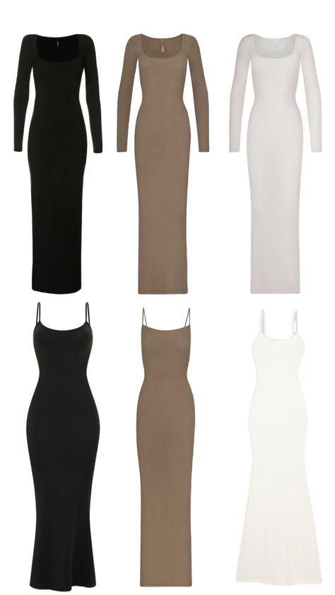 Diy Bodycon Dress, Long Bodycon Dress Outfit, Bodycon Dress Pattern, Dress Pattern Ideas, Neutral Dresses, Body Con Dress Outfit, Mode Zara, Modesty Outfits, Baddie Outfit