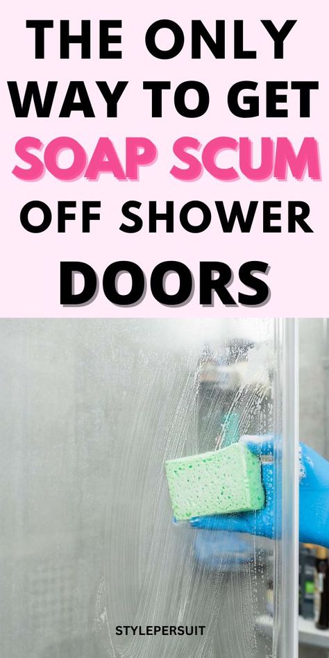 Discover effective tips for restoring the sparkle to your glass shower doors from soap scum Cleaning Glass Shower Doors, Glass Shower Door Cleaner, Shower Door Cleaner, Best Shower Cleaner, Cleaning Shower Glass, Shower Cleaning Hacks, Cleaning Shower Head, Lotion Bars Diy, Clean Shower Doors