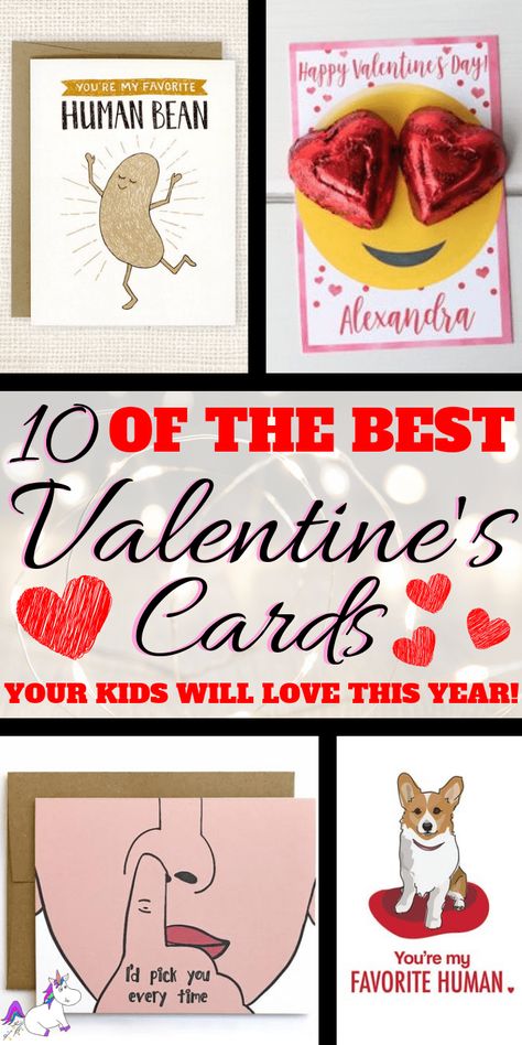 10 of the best Valentine's Day cards your kids will love this year | valentine's ideas | Valentine Cards | Valentine Cards For Kids | Valentine cards printable | Funny Valentine Cards Via: https://themummyfront.com #themummyfront #valentinesideas #valentinecardsforkids #valentinescardsforkids #funnyvalentinecards #cutevalentinecards Funny Kids Valentines Cards, Valentine Cards For Kids Dyi, Funny Kids Valentines, Adult Valentines Cards, Valentine Card For Daughter, Valentine’s Day Cards For Kids, Corny Valentines Cards, Valentine Cards Funny, Funny Adult Valentines