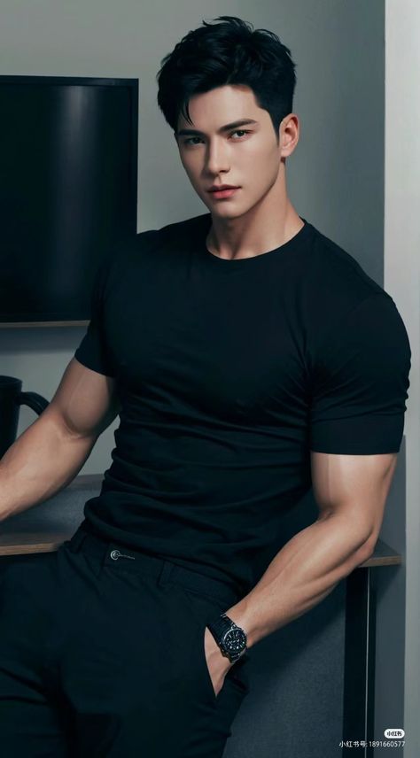 Guy Reference Face, Handsome Asian Men Korean Actors, V Shaped Haircut Men, Guy Standing Pose, Ceo Male, Handsome Anime Guys Art, Attractive People Men, Handsome Korean Men, Shaped Haircut