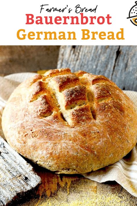 Farmer Style, German Food Authentic, German Bread, German Baking, Artisan Bread Recipes, Caraway Seeds, Rye Bread, Delicious Bread, Cheese Bread