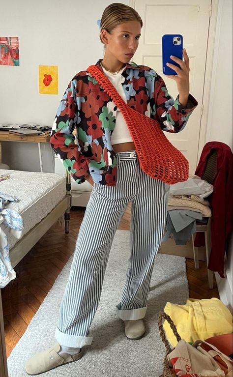 Colourful Outfit Ideas, Maximalism Outfit, French Outfits, 2024 Outfits, Style Box, Spring Fits, Total Black, Mode Inspo, Moda Vintage