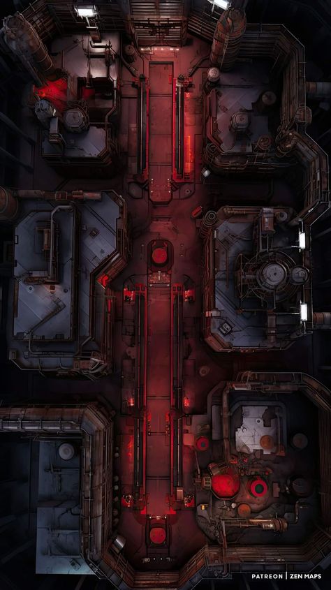 Warhammer 40k Rpg Map, Warhammer 40k Battle Map, 40k Battlemap, Warhammer 40k Map, Sci Fi Dnd Map, Sci Fi Maps Rpg, Scifi Battle Map, Warhammer 40k Rpg, Metro Last Light