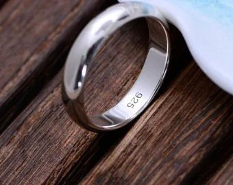 Boy Wedding Rings Silver, Mens Silver Rings Simple, Engagement Ring Men Silver, Simple Silver Rings For Men, Silver Rings For Boys, Engagement Rings Men Silver, Engagement Rings For Men Silver, Boy Ring Design, Silver Ring For Men Simple Unique